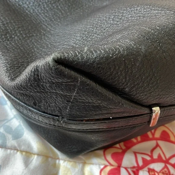 Vince camuto brody leather black handbag purse - Picture 4 of 10